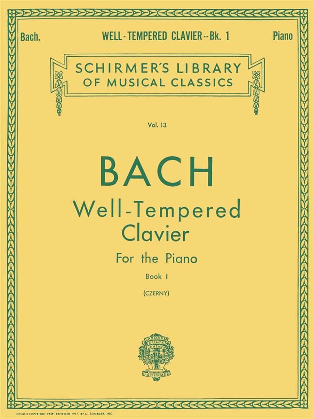 Well Tempered Clavier - Book 1